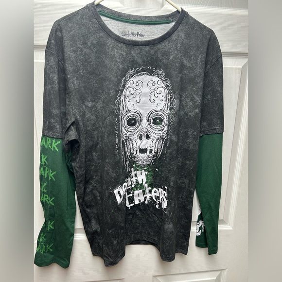 Harry Potter - Death Eaters Large Long Sleeve Shirt - BNWT 💀🐍 - Picture 1 of 6